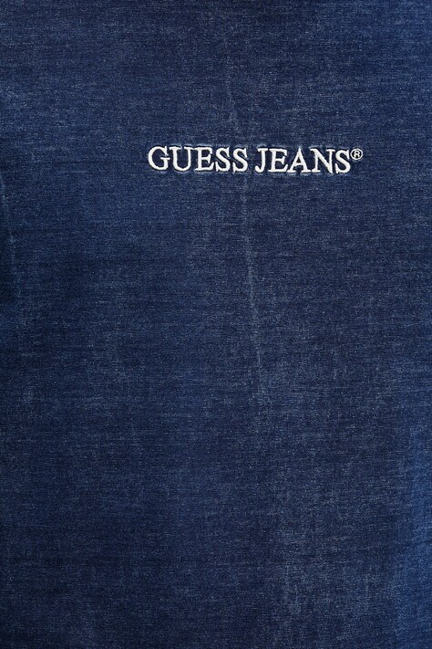 Бавовняна футболка Guess Jeans — AW25-TSM0B9, блакитний — фото 5