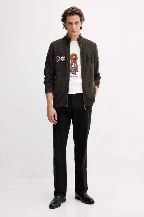 Бавовняна футболка Hackett London — фото 2
