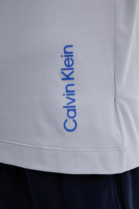 Calvin Klein Performance t-shirt męski kolor szary z nadrukiem LVGMF5K106