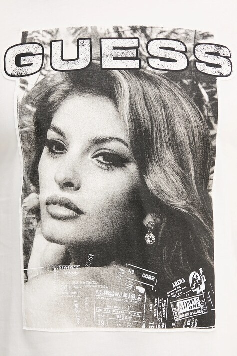 Бавовняна футболка Guess — фото 5