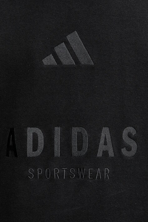Бавовняна футболка adidas All SZN — AW25-TSM0FP, чорний — фото 5