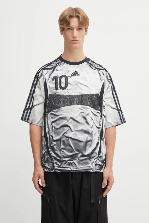 adidas Originals t-shirt Adilenium Tg Je męski kolor czarny wzorzysty KF8523
