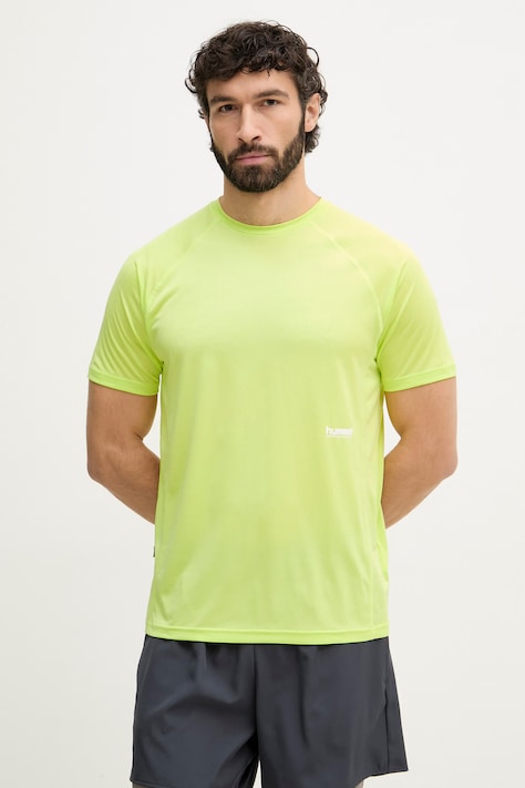 Hummel T-shirt treningowy męski zielony 229885