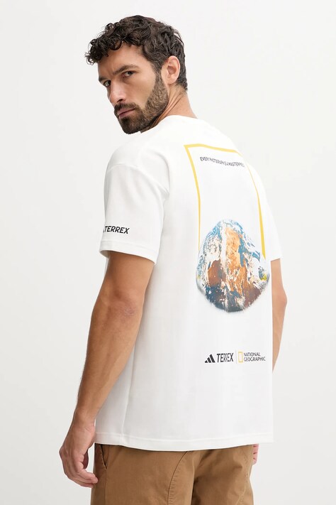 adidas TERREX t-shirt uomo colore bianco KC5417