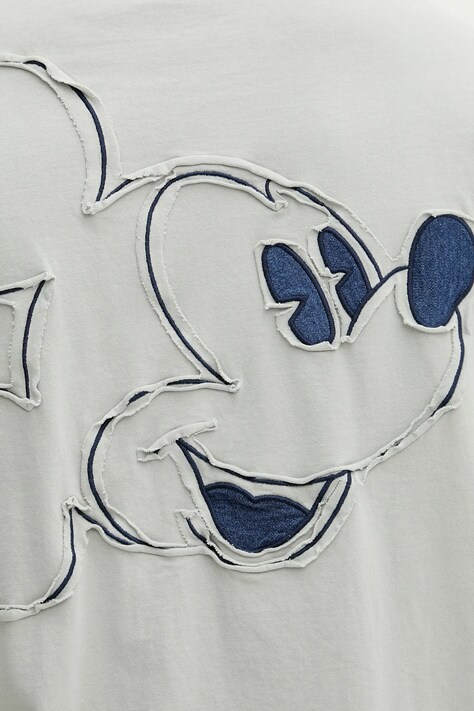 Бавовняна футболка Desigual DERBY MICKEY — фото 4