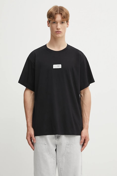 MM6 Maison Margiela tricou din bumbac x MM6 Wardro culoarea negru, uni, SH0GC0032.S24312.900