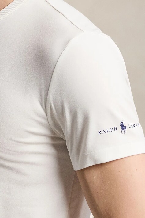 Polo Ralph Lauren футболка чоловіча 3 шт — AW25-TSM144, білий — фото 3