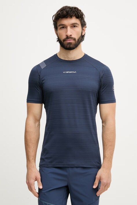 La Sportiva T-shirt sportowy męski Sunfire granatowy ZAST005