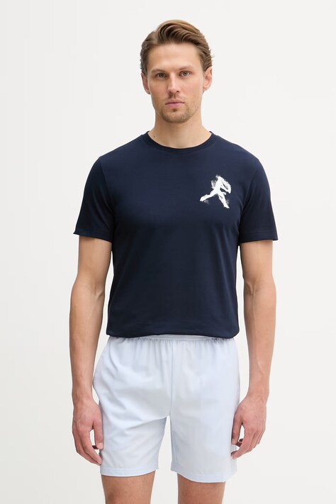 Lacoste T-shirt ανδρικό σκούρο μπλε TH1044