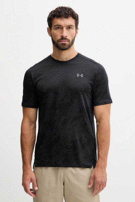 Tréninkové tričko Under Armour pánské, černá barva, 1390047