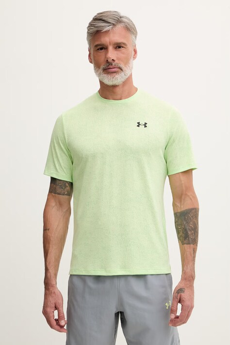 Under Armour T-shirt treningowy męski UA Tech zielony 6005920