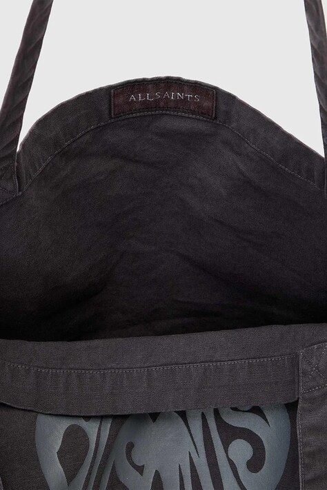 Бавовняна сумка AllSaints TRIPP — фото 3