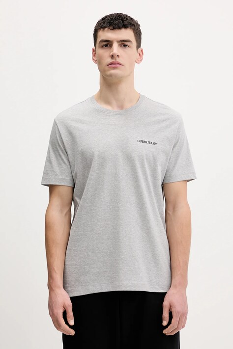 Pamučna majica Guess Jeans boja: crna, s printom, M5BI78 K8FQ4