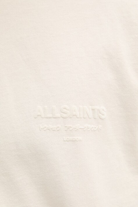 AllSaints t-shirt męski bawełniany XANDER beżowy M030JC