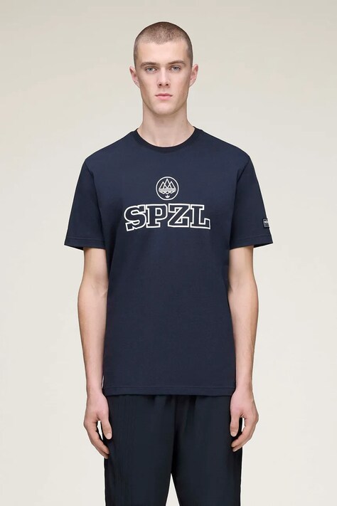 adidas Originals t-shirt bawełniany Spzl Logo Tee męski kolor czarny z aplikacją KA3902
