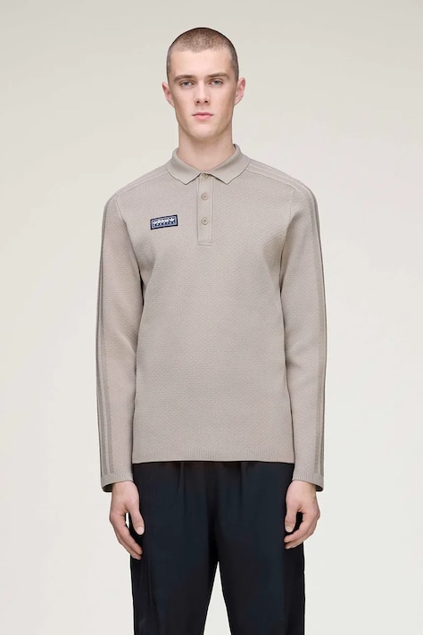 Лонгслів adidas Originals Ravensworth P колір зелений з аплікацією KA3906