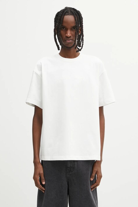 Ader Error t-shirt T-SHIRT męski kolor biały z aplikacją BO01FWTS0102OW