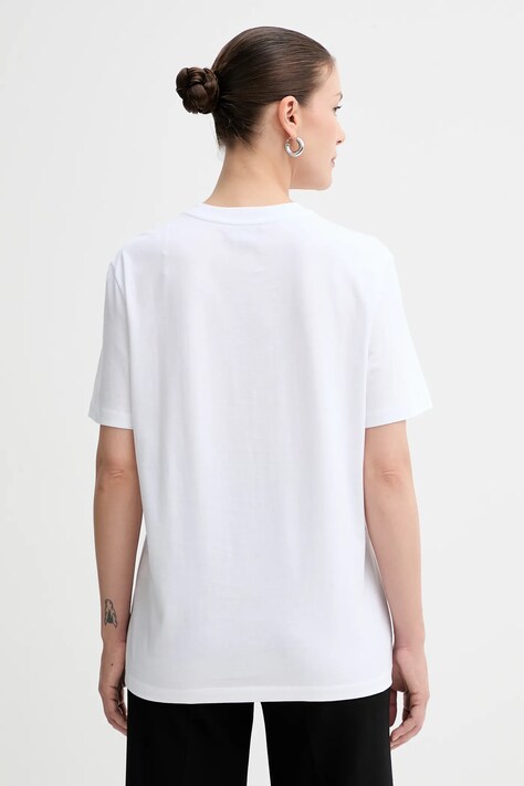 Бавовняна футболка A.P.C. t-shirt jean portrait - gots — AW25-TSU00G, білий — фото 5