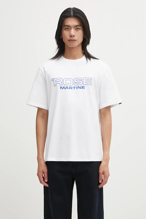 Martine Rose t-shirt in cotone Classic colore bianco 603JE01000CW