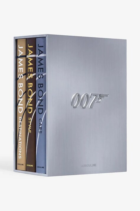 Assouline Książka James Bond Trilogy (Slipcase Set) 9781649806307