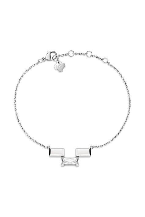 Daniel Wellington Bransoletka damska ze stali nierdzewnej z cyrkonią Bric DW00402132