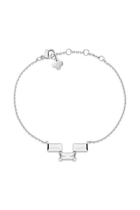 Daniel Wellington Bransoletka damska ze stali nierdzewnej z cyrkonią Bric DW00402132