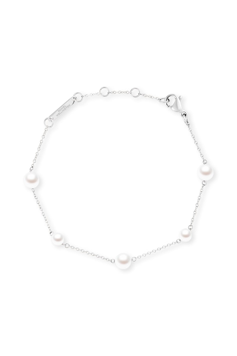 Daniel Wellington Bransoletka damska ze stali nierdzewnej Pearl Step DW00402106