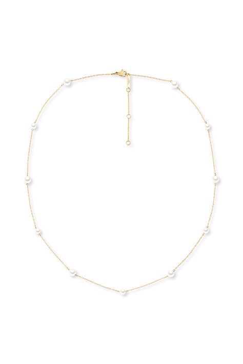 Daniel Wellington Naszyjnik damski pozłacany Pearl Step DW00402113