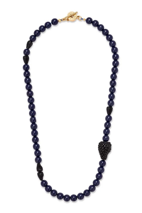 BERRIES Naszyjnik damski srebrny pozłacany Berry Necklace NWA001