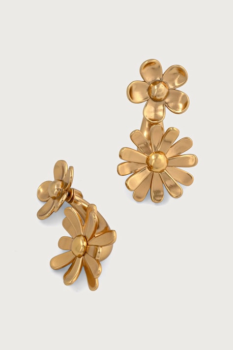 MARC JACOBS Náušnice z mosadze DAISY WILD 2P6JER001J49
