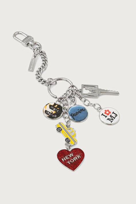 MARC JACOBS Μπρελόκ γυναικείο μεταλλικό THE CLUSTER CHARM 2F6SCH004S02