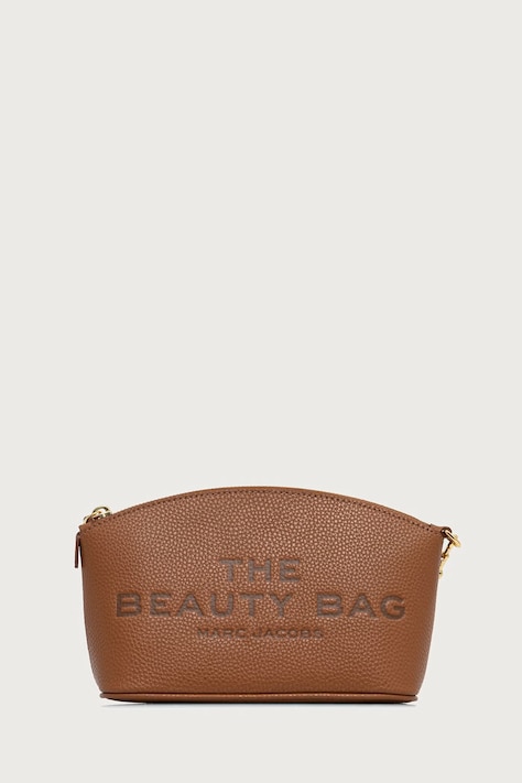 MARC JACOBS Kozmetička torbica od kože THE BEAUTY BAG smeđa 2R4SCP003S02