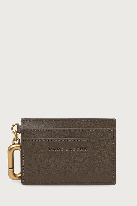 MARC JACOBS Etui na karty damskie skórzane CARD CASE zielone 2P6SMP016S01