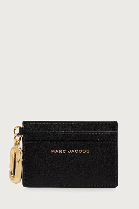 MARC JACOBS Custodia per le carte da donna in pelle CARD CASE nera 2P6SMP016S01