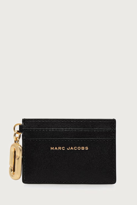 MARC JACOBS Custodia per le carte da donna in pelle CARD CASE nera 2P6SMP016S01