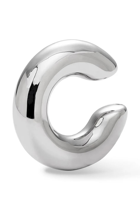 BERRIES uhan za uhelj ženski srebrni Basic Silver Ear Cuff NEP030S