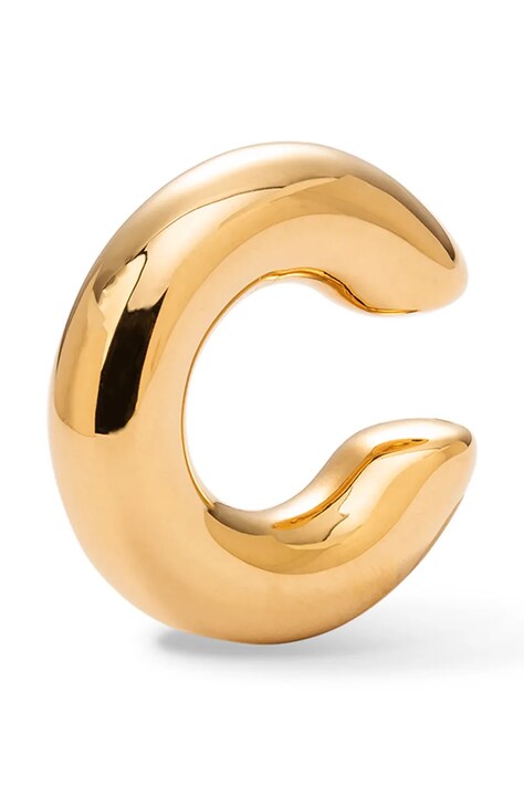 BERRIES ear cuff za žene pozlaćena srebrna Basic Gold Ear Cuff NEP030G