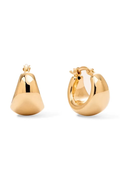 BERRIES обици дамски от позлатено сребро viva gold Earrings KE008G