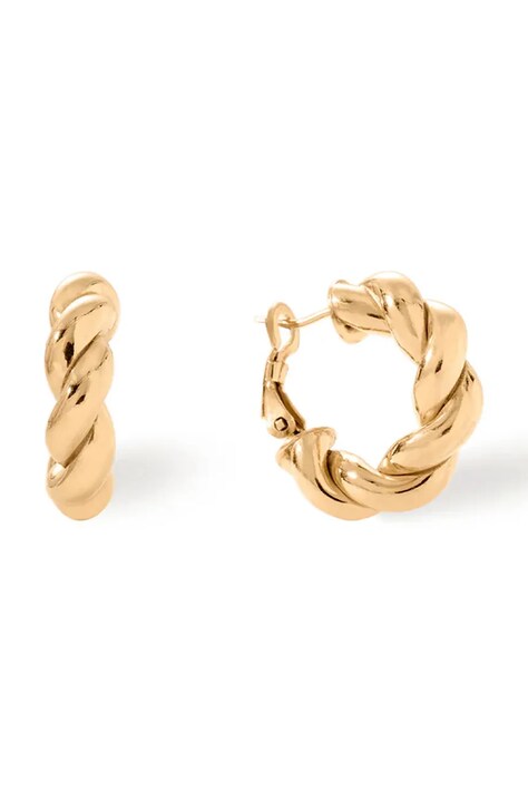 BERRIES naušnice za žene pozlaćene Mini milan gold Earrings KG017MG