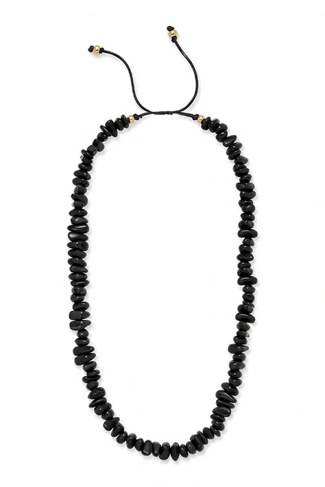 BERRIES Náhrdelník dámsky Flora Black Necklace NWA026