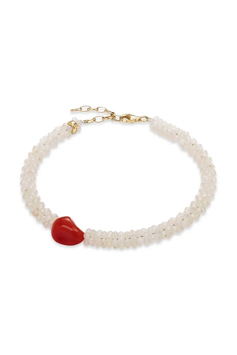 BERRIES Βραχιόλι ποδιού Cream Anklet BWA011