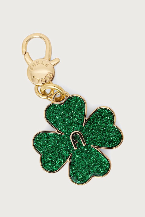 Furla brelok damski metalowy Hashtag Clover Charm WK00787.SAT000.V0000