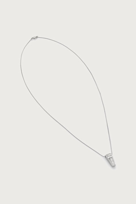 Rick Owens DRKSHDW Mini Crystal Trunk pendant necklace brass Women's RJ0000148 MMTES2
