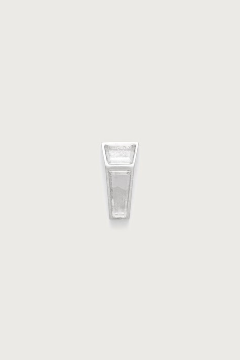 Rick Owens DRKSHDW Crystal Beveled earring brass Women's RJ0000155 MMTES2