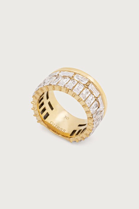 Guess Pierścionek damski LES BAGUETTES JUBR06.328JW