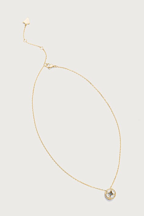 Guess Naszyjnik z zawieszką damski 4G SUPREME JUBN06.398JW