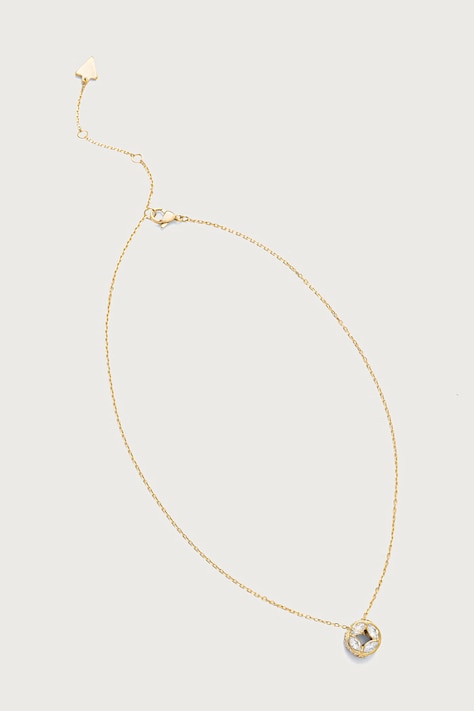Guess Naszyjnik z zawieszką damski 4G SUPREME JUBN06.398JW