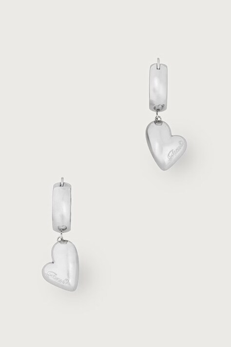 Guess Kolczyki damskie ze stali nierdzewnej GOLDEN LOVE JUBE06.456JW