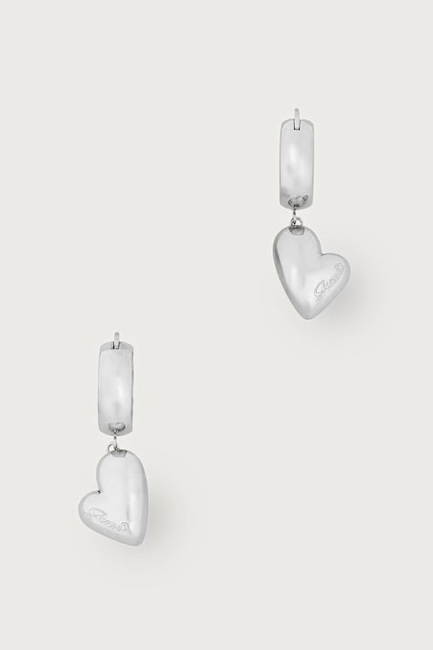Guess Kolczyki damskie ze stali nierdzewnej GOLDEN LOVE JUBE06.456JW