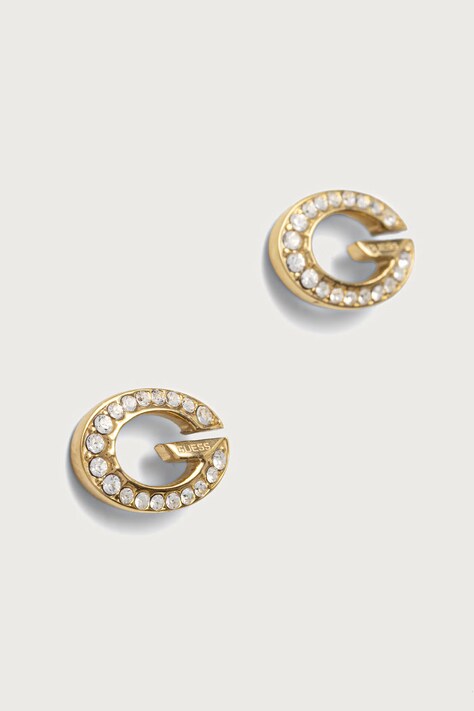 Guess сережки жіночі з нержавіючої сталі G CAMDEN — AW26-AKDZ1H, золотий — фото 2